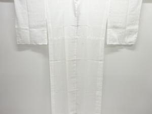 紗 透かし織り 横段織り出し長襦袢